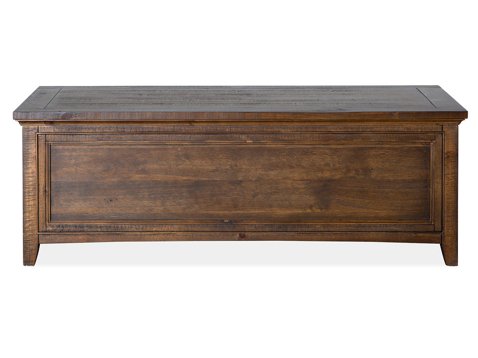 Bay Creek Lift Top Storage Cocktail Table W/Casters