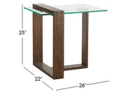 Bristow Rectangular End Table - Furniture City (CA)l