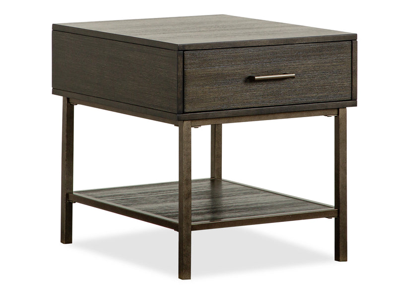 Fulton Rectangular End Table - Furniture City (CA)l