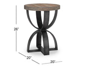 Bowden Round Accent Table - Furniture City (CA)l
