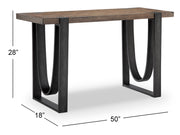 Bowden Rectangular Sofa Table - Furniture City (CA)l