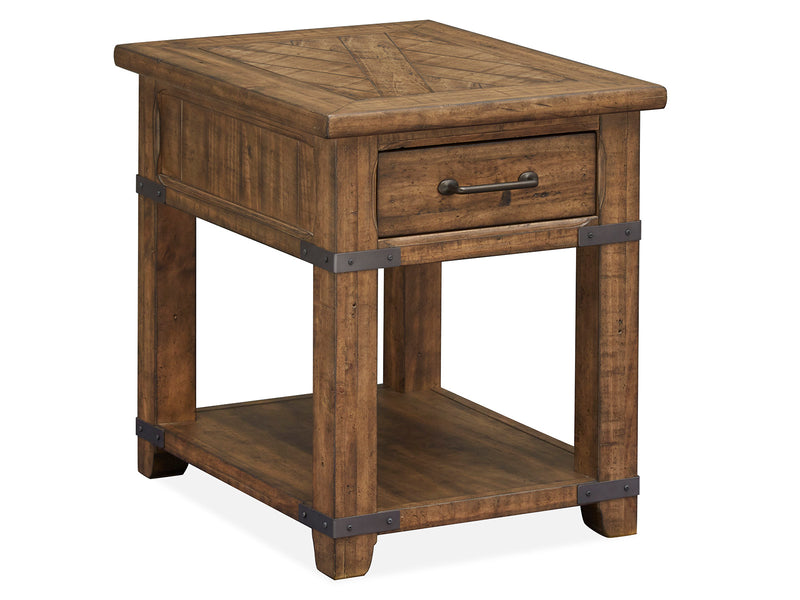 Chesterfield Rectangular End Table - Furniture City (CA)l