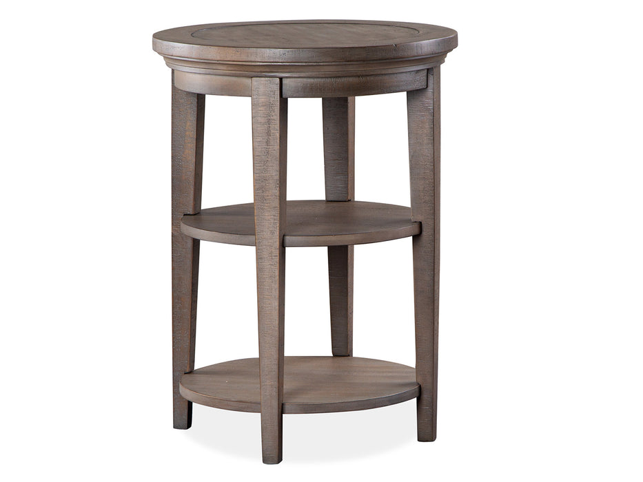 Paxton Place Round Accent End Table
