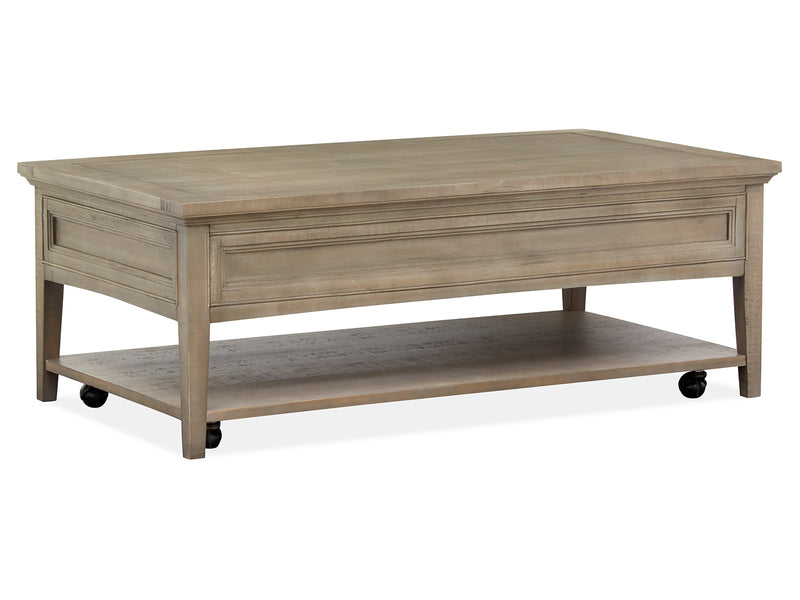 Paxton Place Rectangular Cocktail Table W/Casters