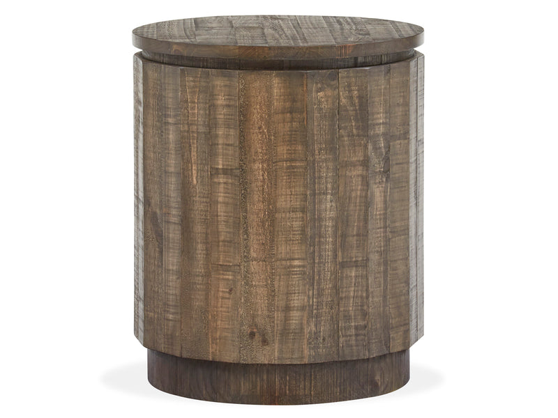 Baisden Round Accent End Table - Furniture City (CA)l