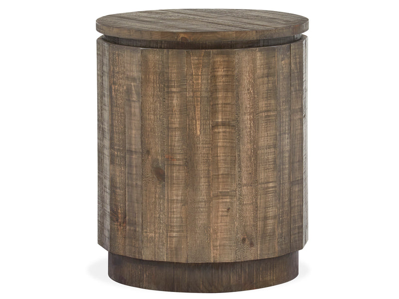 Baisden Round Accent End Table - Furniture City (CA)l