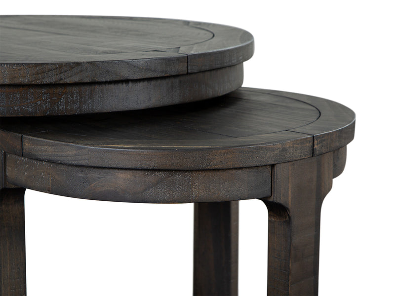 Boswell Round Nesting End Table - Furniture City (CA)l