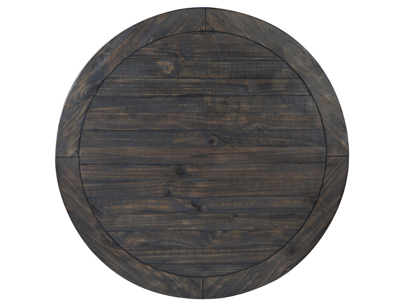 Boswell Round Cocktail Table W/Casters - Furniture City (CA)l