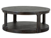 Boswell Round Cocktail Table W/Casters - Furniture City (CA)l