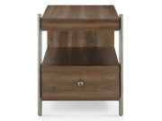 Baxton Rectangular End Table - Furniture City (CA)l