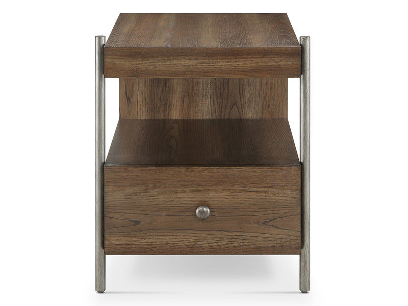Baxton Rectangular End Table - Furniture City (CA)l