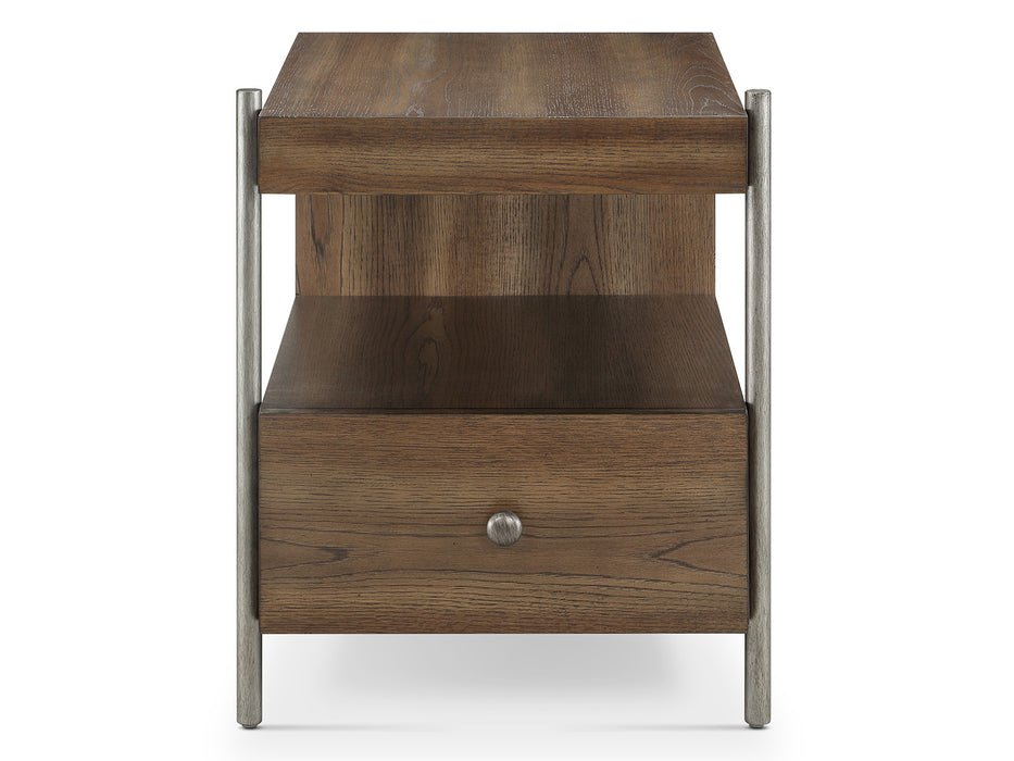Baxton Rectangular End Table