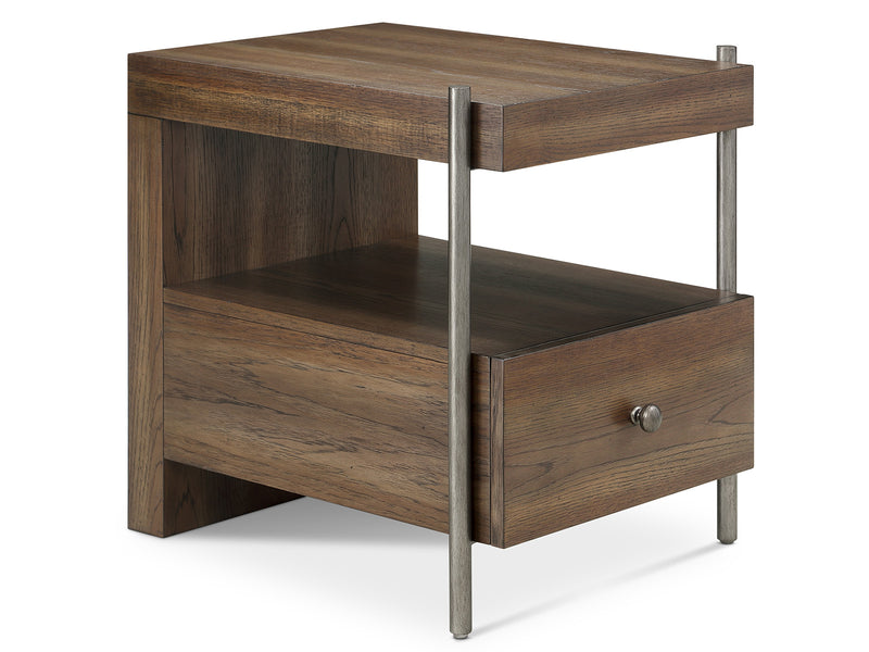 Baxton Rectangular End Table - Furniture City (CA)l