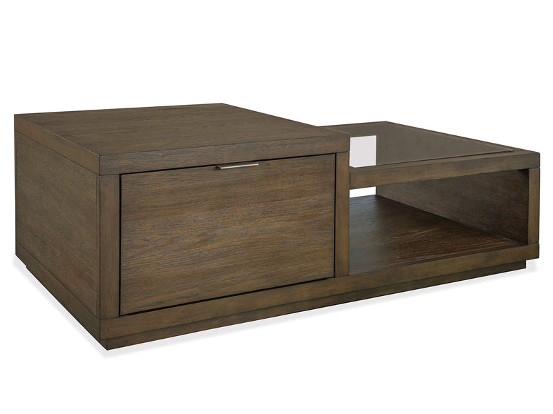 Merrick Rectangular Cocktail Table W/Casters