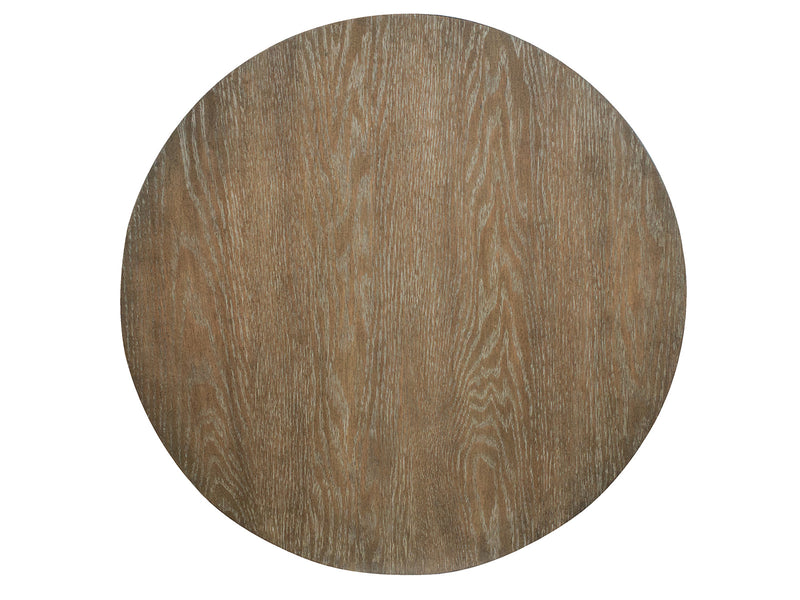 Bosley Lt. Brown Round End Table - Furniture City (CA)l
