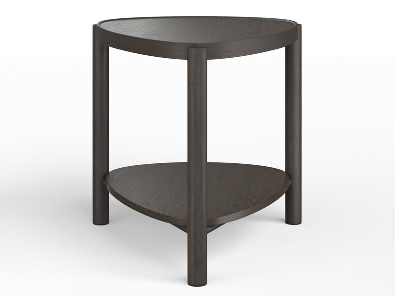 Hadleigh Black Shaped Accent End Table - Furniture City (CA)l