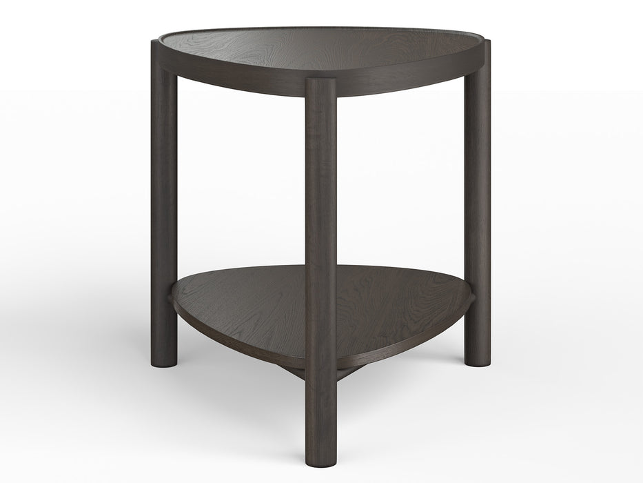 Hadleigh Black Shaped Accent End Table
