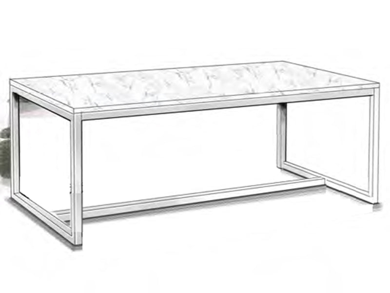 Esme Rectangular Cocktail Table - Furniture City (CA)l