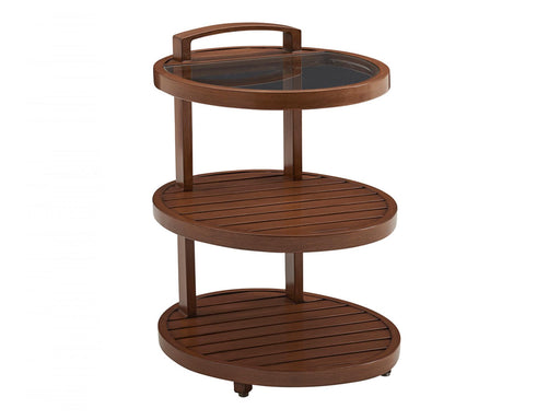 Tommy Bahama Outdoor Harbor Isle Tiered End Table image