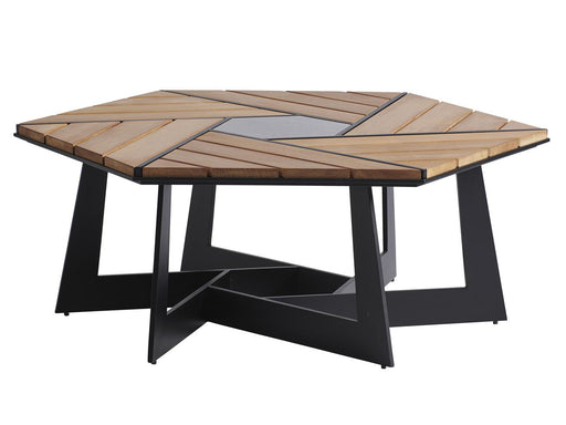 Tommy Bahama Outdoor South Beach Hexagonal Cocktail Table image