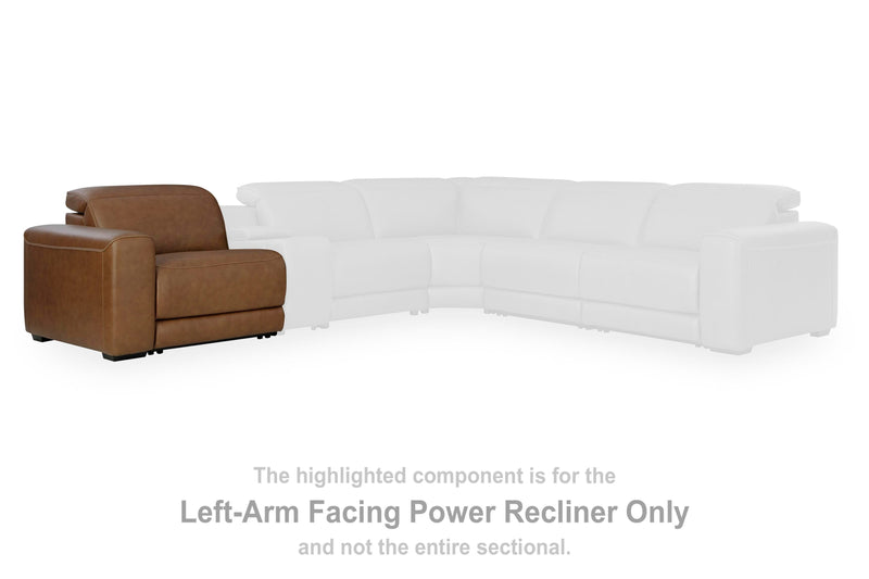 Magic Man 5-Piece Power Reclining Sectional - Furniture City (CA)l