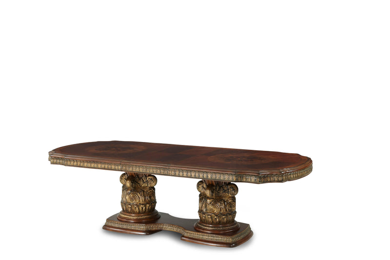 Villa Valencia Rectangular Dining Table - Classic Chestnut - Furniture City (CA)l