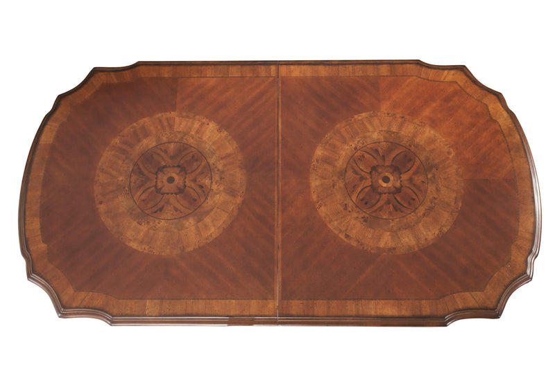 Villa Valencia Rectangular Dining Table - Classic Chestnut - Furniture City (CA)l