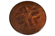 Villa Valencia Round Dining Table - Classic Chestnut - Furniture City (CA)l