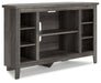 Arlenbry Corner TV Stand with Electric Fireplace - Furniture City (CA)l