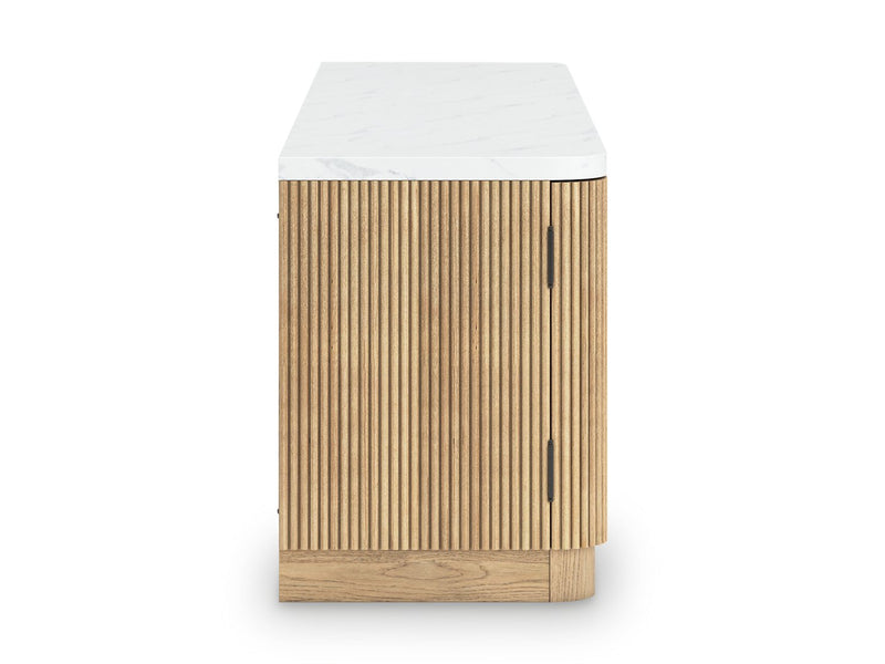 Camdill 80" TV Stand with Electric Fireplace - Furniture City (CA)l