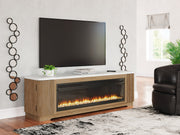 Camdill 80" TV Stand with Electric Fireplace - Furniture City (CA)l