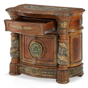Villa Valencia Bedside Chest - Classic Chestnut - Furniture City (CA)l