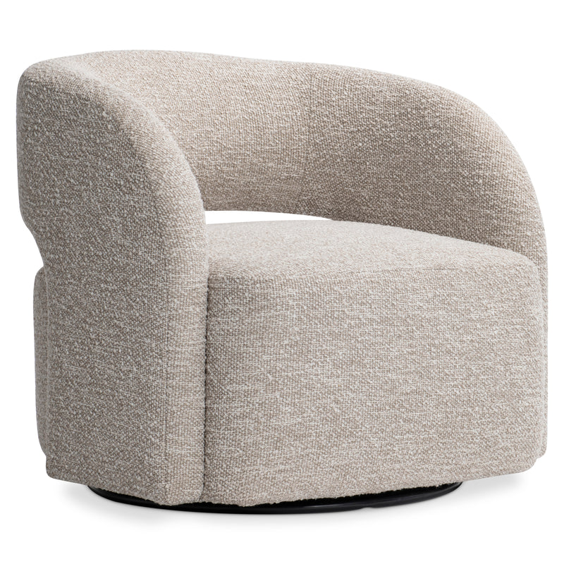 Chloe Leather Swivel Chair