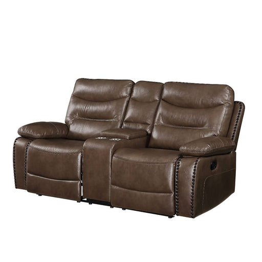 aashi-brown-leathergel-match-motion-loveseat-w-console-1