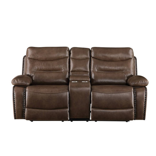 aashi-brown-leathergel-match-motion-loveseat-w-console-2