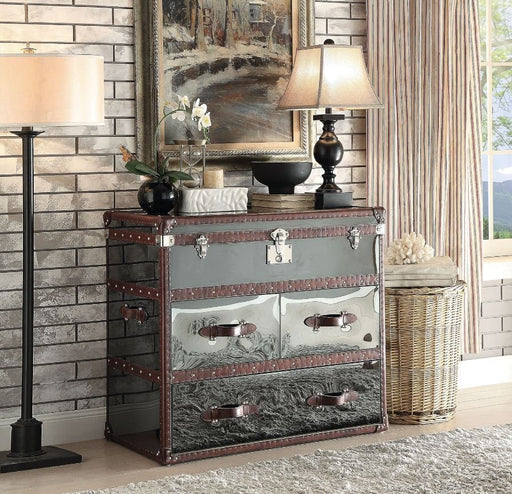 aberdeen-vintage-dark-brown-top-grain-leather-stainless-steel-console-cabinet-1
