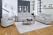 Parker Living Radius - Mega Grey Swivel Power Glider Recliner