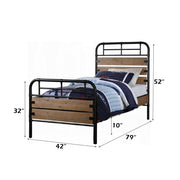adams-antique-oak-gunmetal-twin-bed-4
