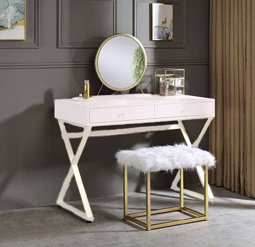 adao-faux-fur-mirror-pink-gold-vanity-mirror-stool-2
