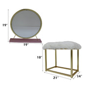 adao-faux-fur-mirror-pink-gold-vanity-mirror-stool-7