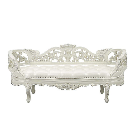 adara-leatherette-antique-white-bench-2