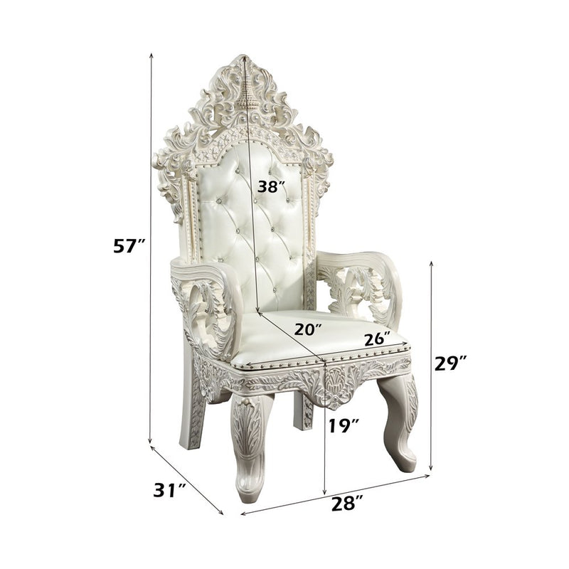 adara-pearl-white-leatherette-antique-white-arm-chair-set-2-6