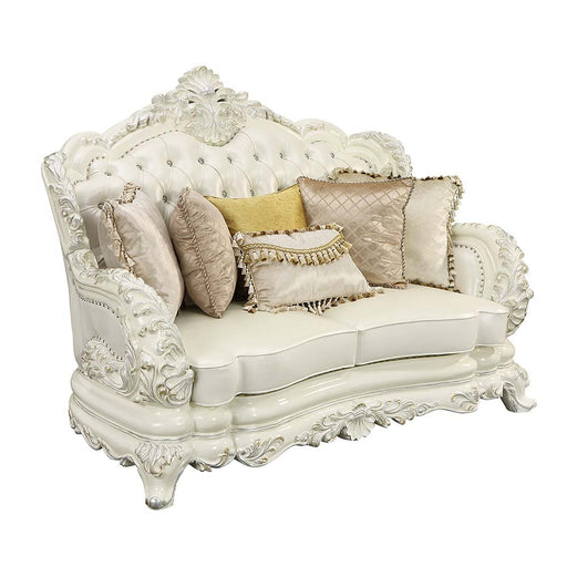 adara-pearl-white-leatherette-antique-white-loveseat-w-5-pillows-1