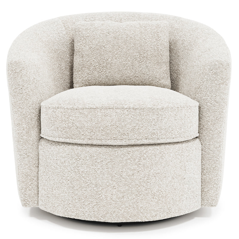 Elizabeth Fabric Swivel Chair