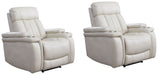 Parker Living Royce - Fantom Ivory Power Recliner Two Pack