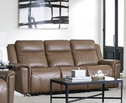 Parker Living Atlantis - Smooth Latte Power Reclining Zero Gravity Sofa