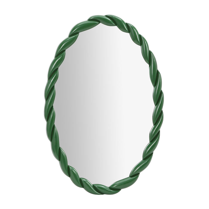 agnes-forest-green-glossy-oval-mirror-1
