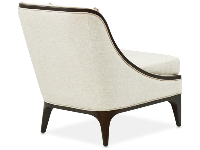 AICO Paris Chic Chair Cremini in Espresso