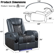 alair-blue-black-leather-aire-power-motion-recliner-w-bluetooth-speaker-cooling-cup-holder-10