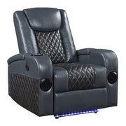 alair-blue-black-leather-aire-power-motion-recliner-w-bluetooth-speaker-cooling-cup-holder-2
